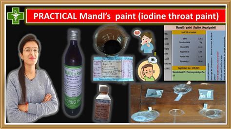 iodine paint test|iodine painting for sore throat.